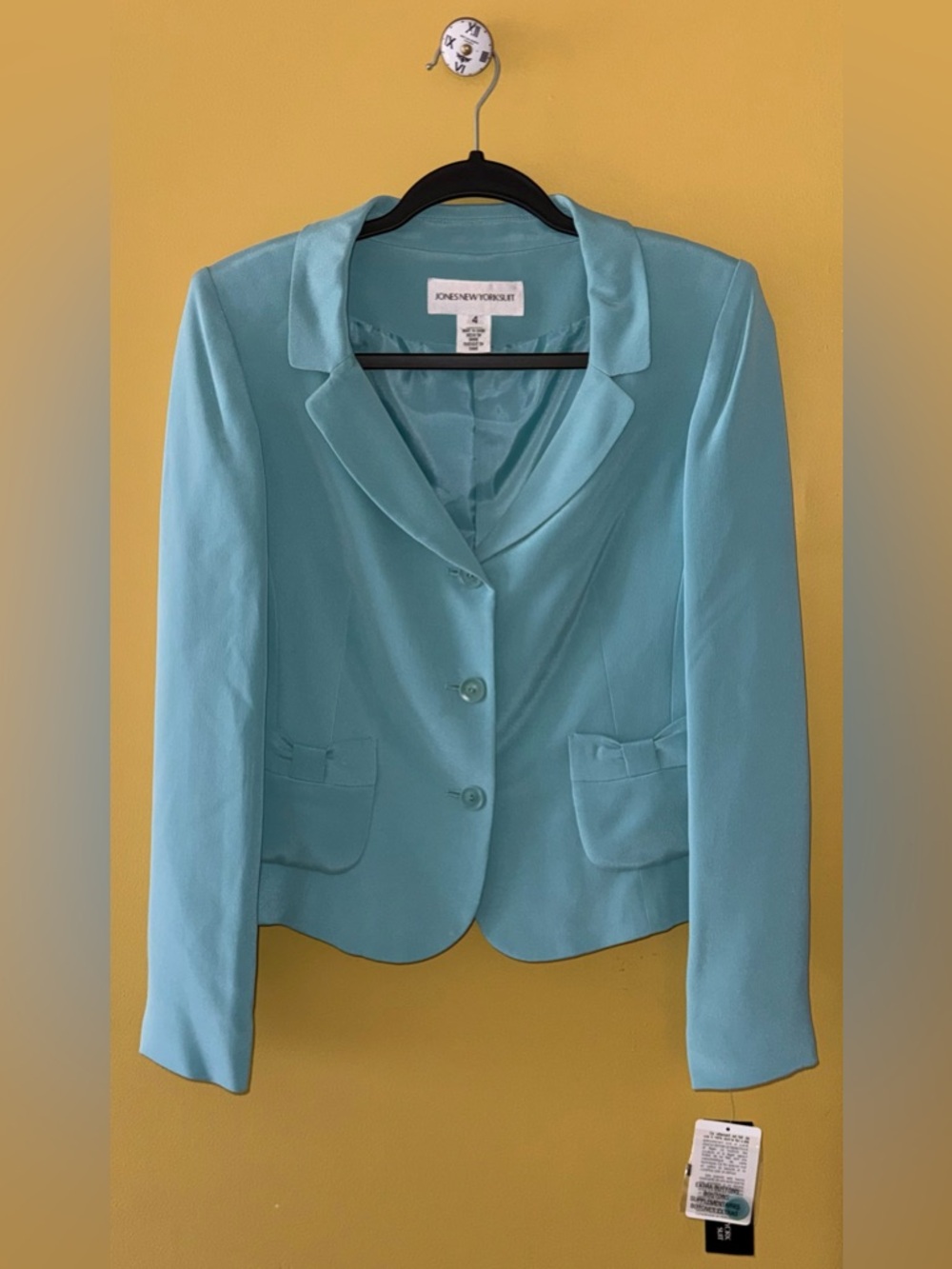 Jones New York 2-Piece Silk Suit Set